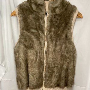 Ann Taylor Fur Vest